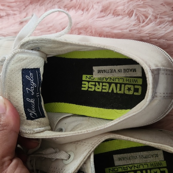 All white low top Converse All Star - Picture 3 of 5